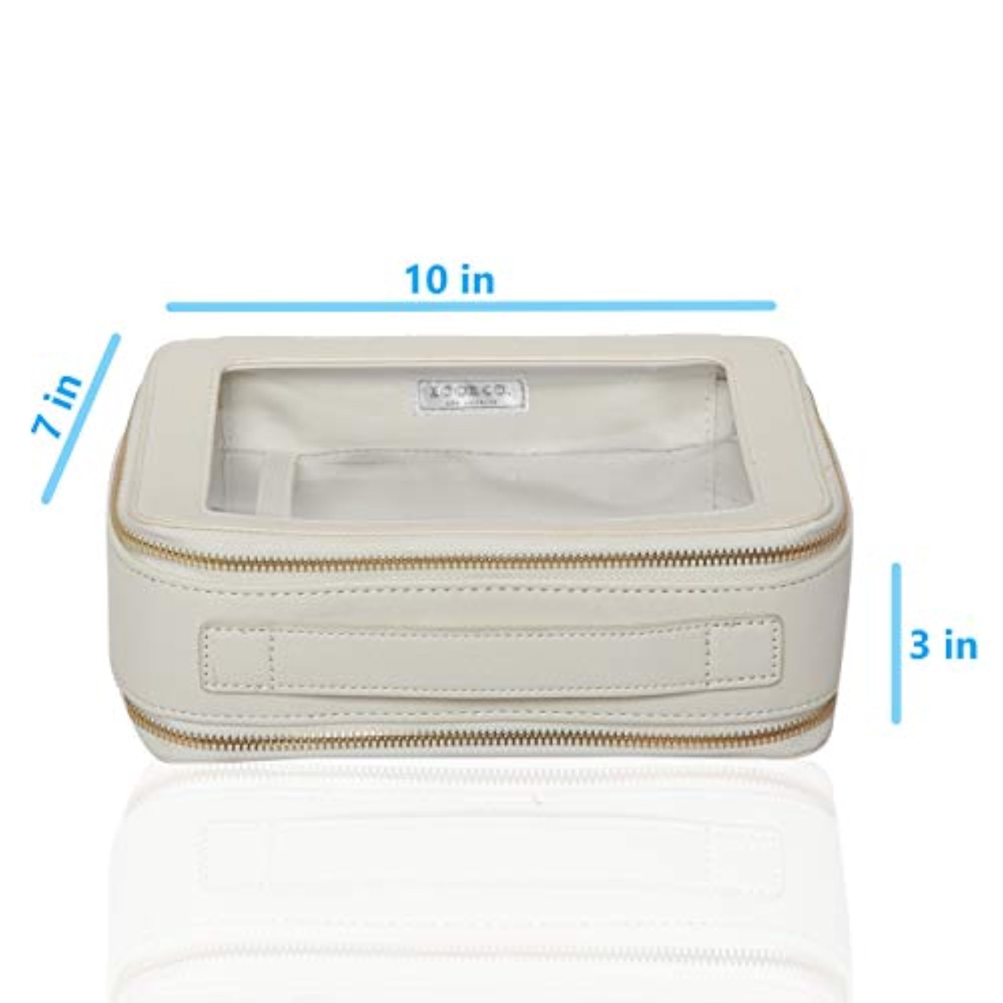 Luxury Toiletry Cosmetic Bag & Jetset Case